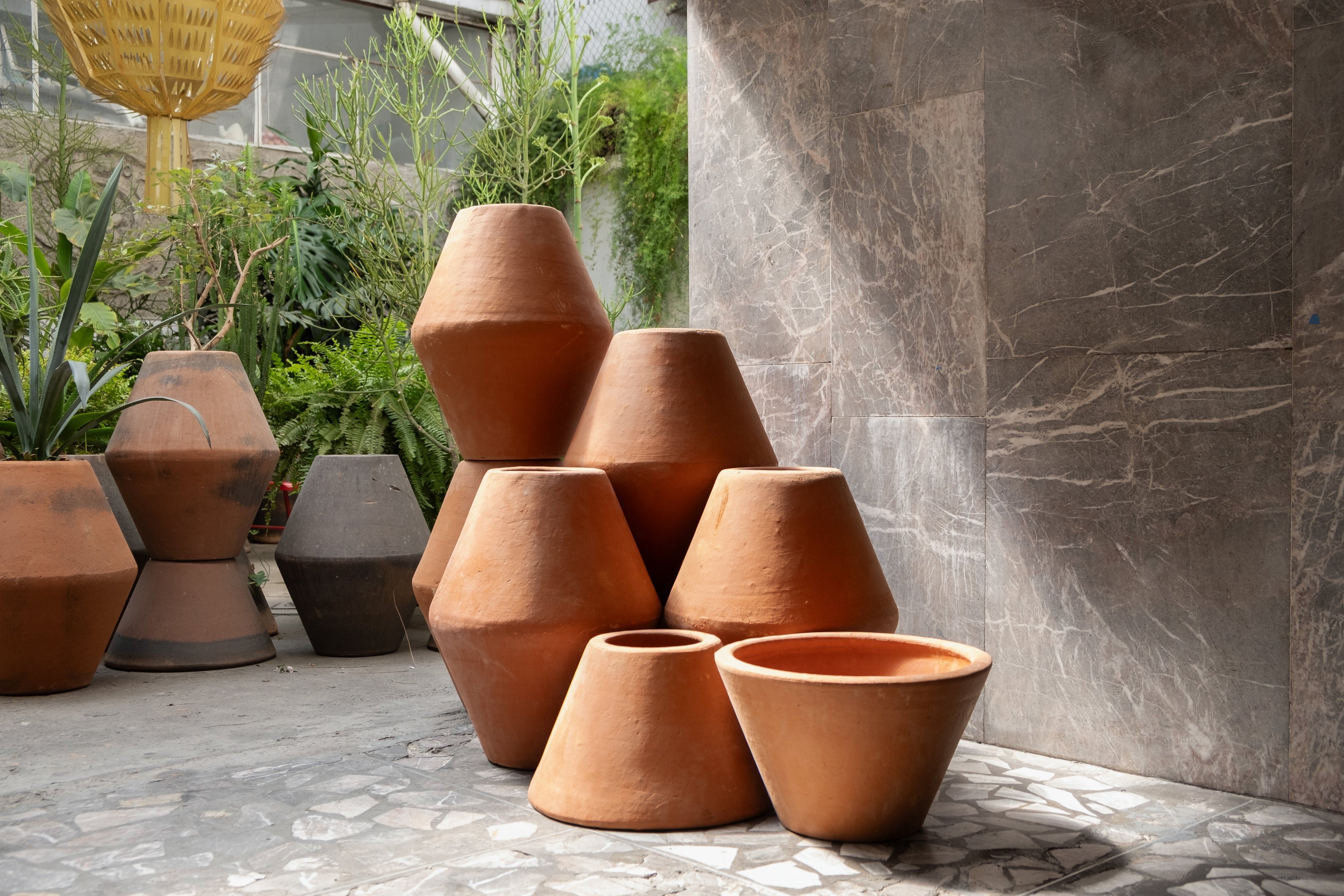 Maceta Archivo- boca grande